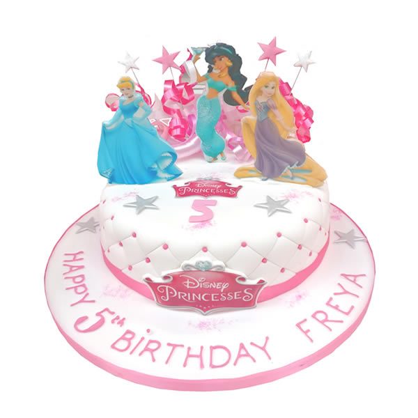 Disney Princess Birthday Cake